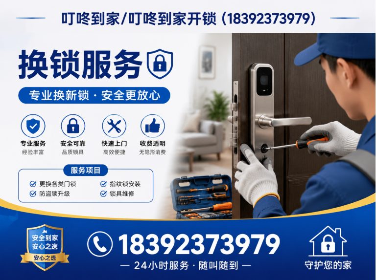 长安区咸阳开锁展示图